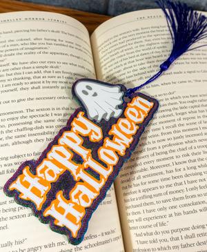 Happy Halloween Ghost Bookmark