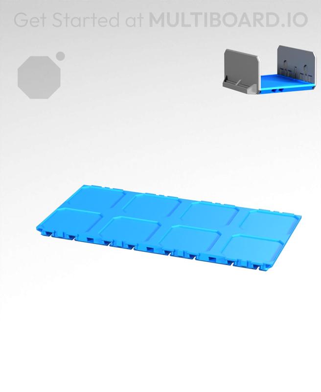 4x2-Deep - Internal Grid - Multibin Drawer Base