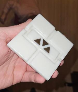 Pre-shave Cube Stand