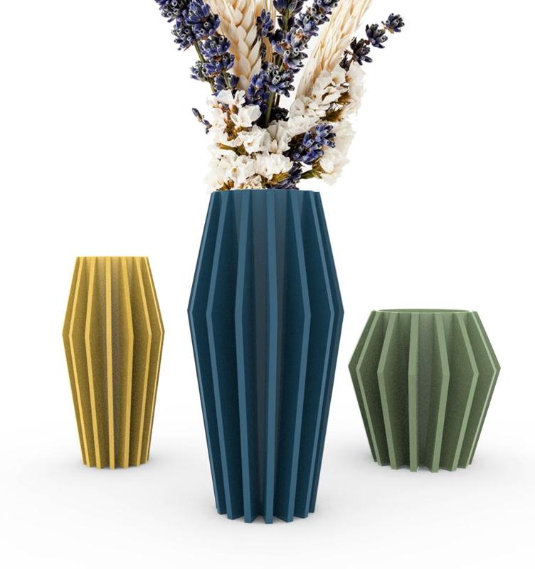 Edge Vase, Original home Decor for Flower Arrangement