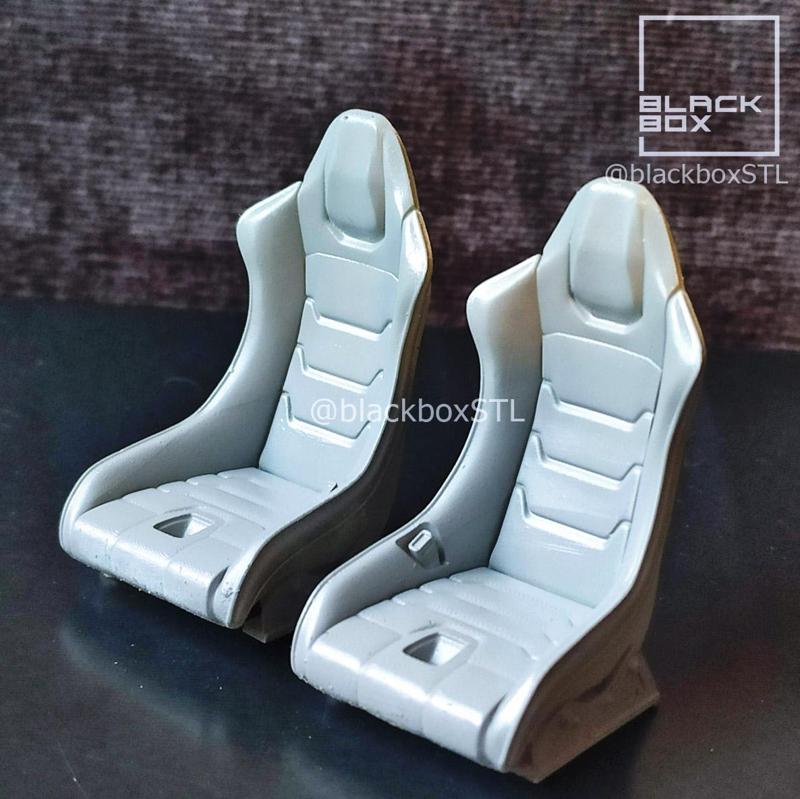 SPORT SEAT BB03 ZX FOR DIECAST AND MODELKITS