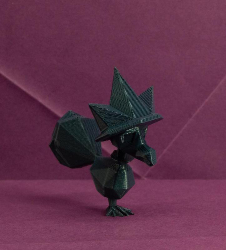 Murkrow Low Poly