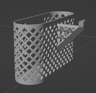Table-mounted container