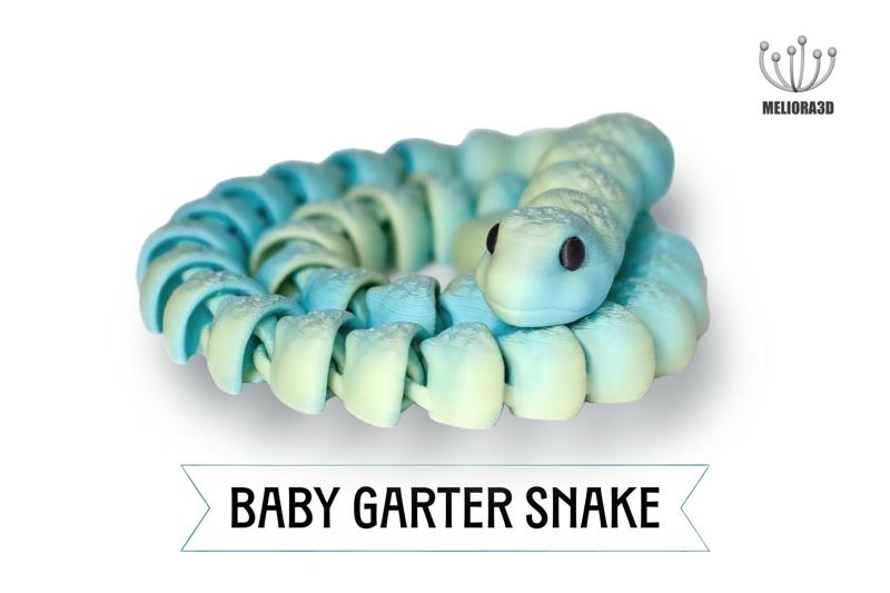 M3D - Baby Garter Snake