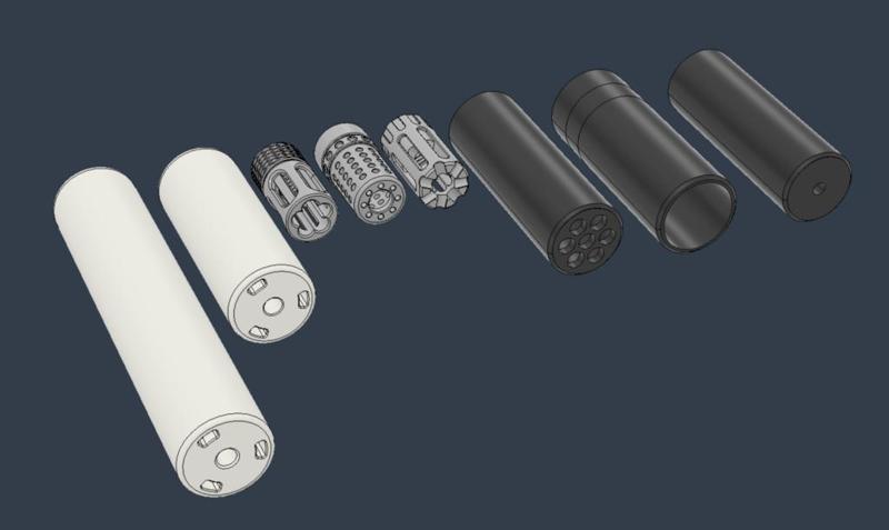 Airsoft Suppressors (UZI PRO PROP compatible)