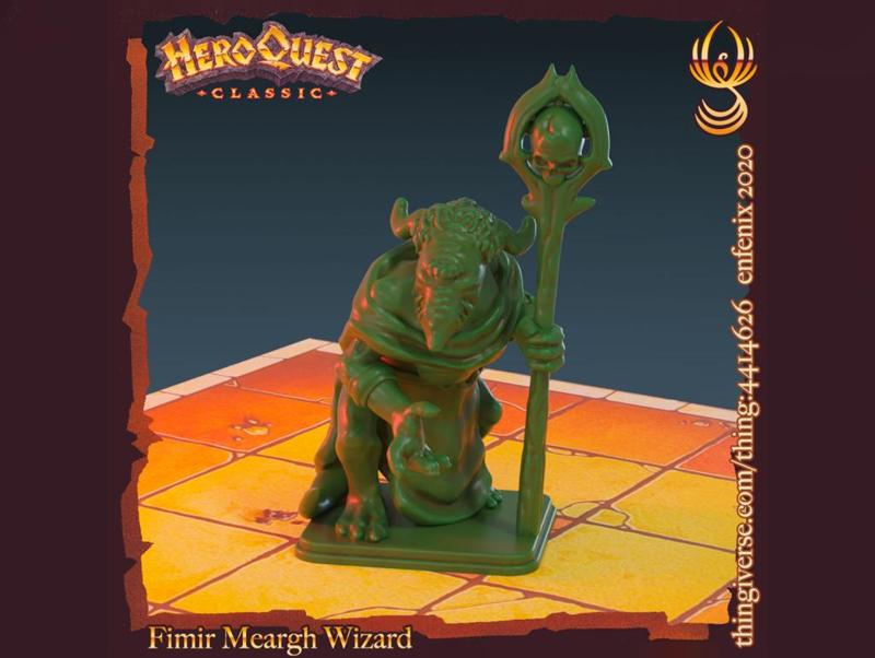 HeroQuest - Fimir Meargh Wizard