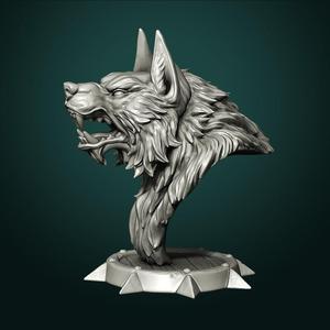 Werewolf bust
