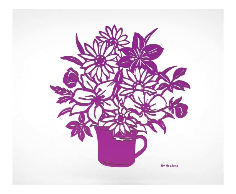A Vase of Flowers Decoration Art