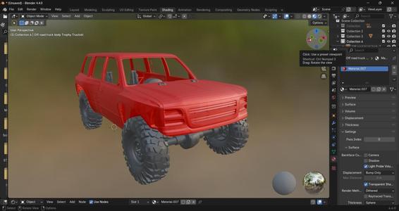 Trophy Truck Body