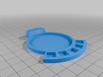 Nemesis Board Game monster bases - with names