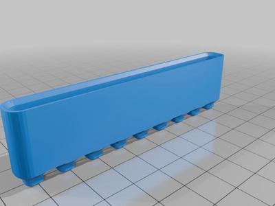 DecFinity 9x1 (90mm x 10mm) undivided bin