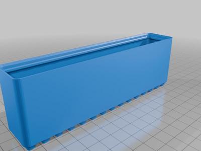 DecFinity 15x3 (150mm x 30mm) undivided bin