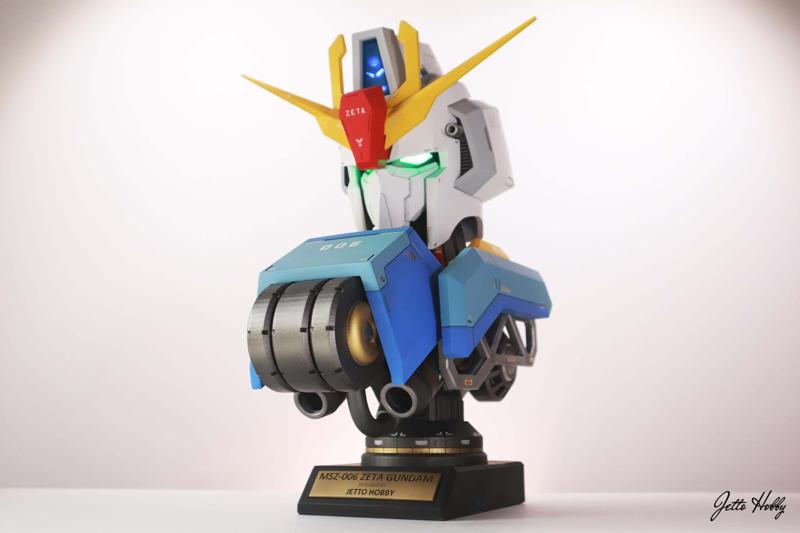 MSZ-006 Zeta Gundam Bust (DEMO)