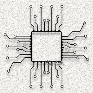 circuit board WALL ART HOME DECOR                                       