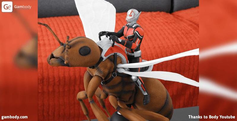 Ant-Man 3D Printing Figurine in Diorama | Assembly