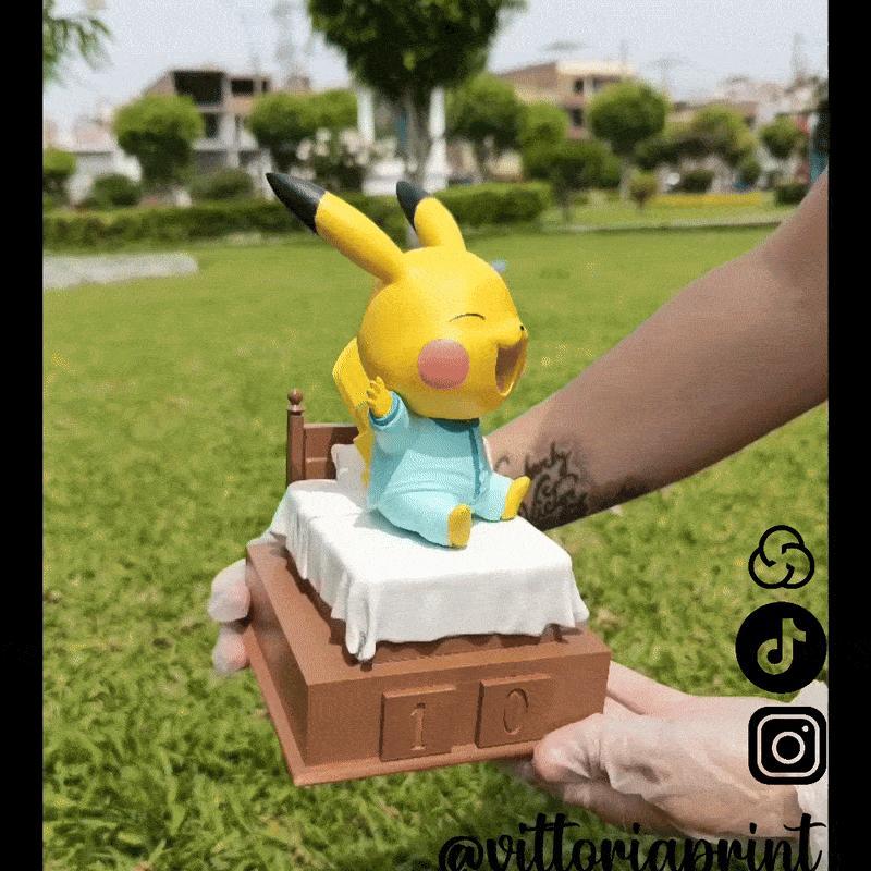 Pikachu, perpetual calendar