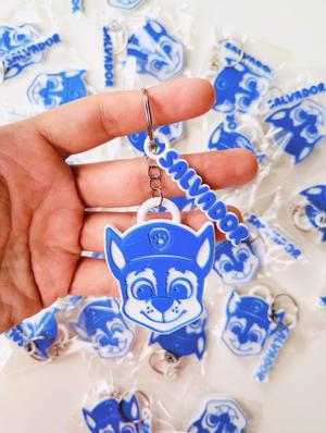 paw patrol keychain - paw patrol dog keychain - 2 colors