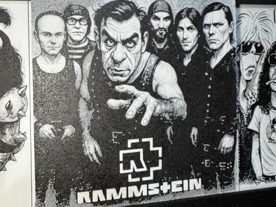 Hue Forge Rammstein Caricature