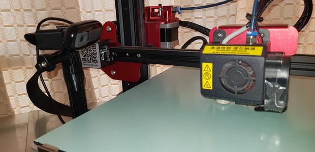 CR10sPRO GoPRO adapter, with optional Logitech C170 mount
