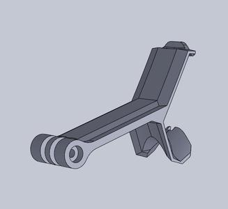 Bigscreen Beyond Babble / Vive Face Tracker Mount  Clip on Style (FDM friendly)