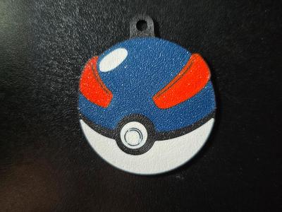 Pokemon Megaball Keychain for Kids