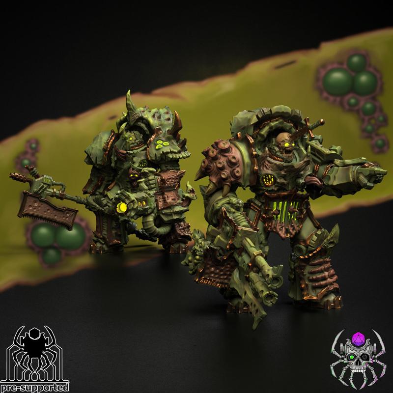 Plague Bringers Heavy Armor Squad (BuildKit)