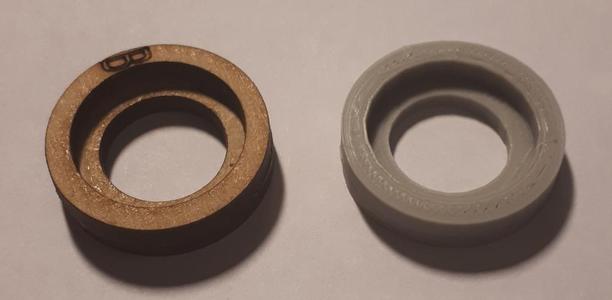 Zentrierhülse für Cork Board Spinner