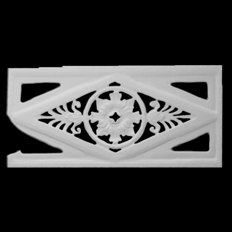 Panel with phytomorphic decoration