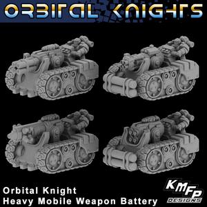 Orbital Knights - Kit11 - Heavy Mobile Weapon Battery (6-8mm)