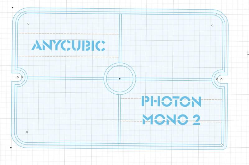 Anycubic Photon Mono 2 couvercle / cover