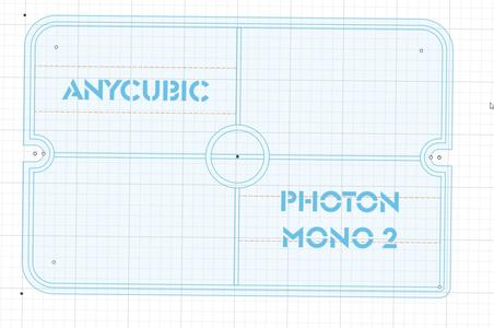 Anycubic Photon Mono 2 couvercle / cover