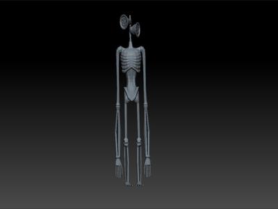 siren head - alien - space siren head