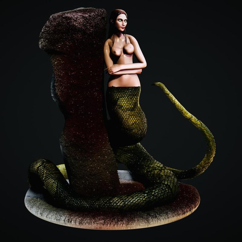 LAMIA - WORLD OF WITCHCRAFT & WIZARDRY PRE-SUPPORTED