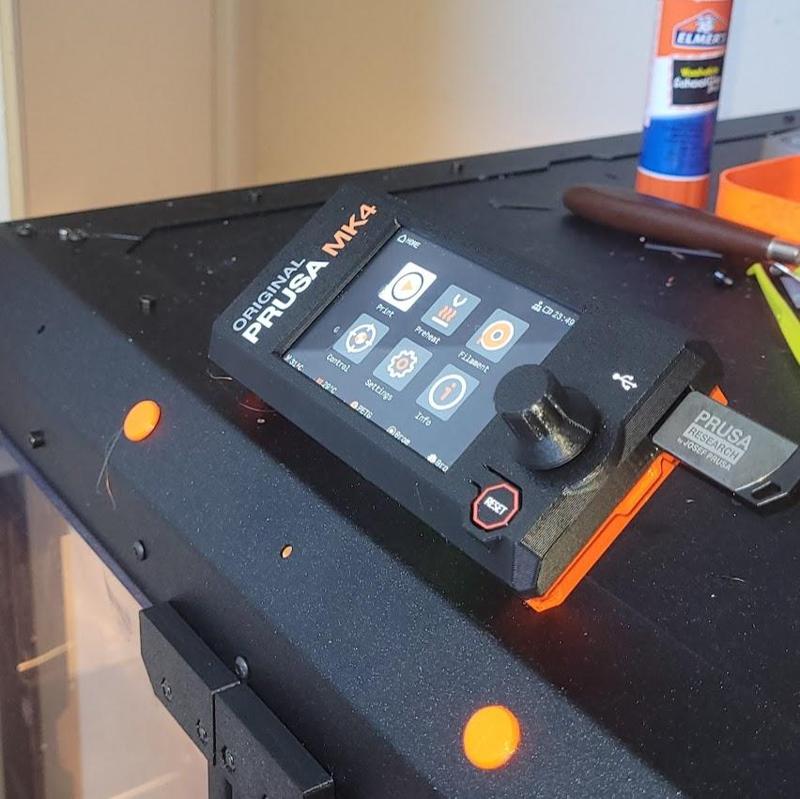 xLCD Top Mount for Prusa Enclosure