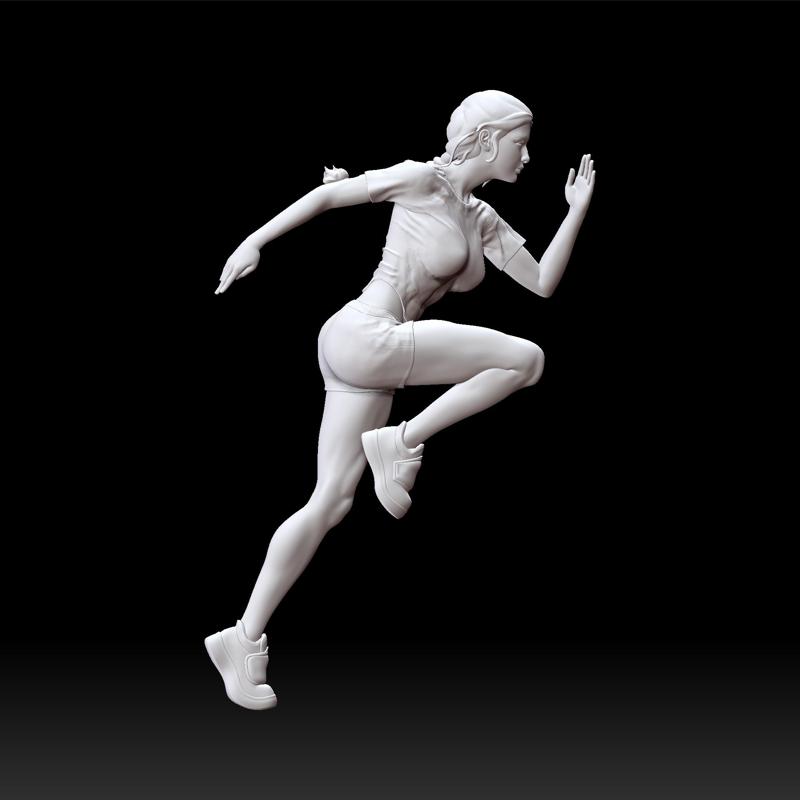 Woman running - sport