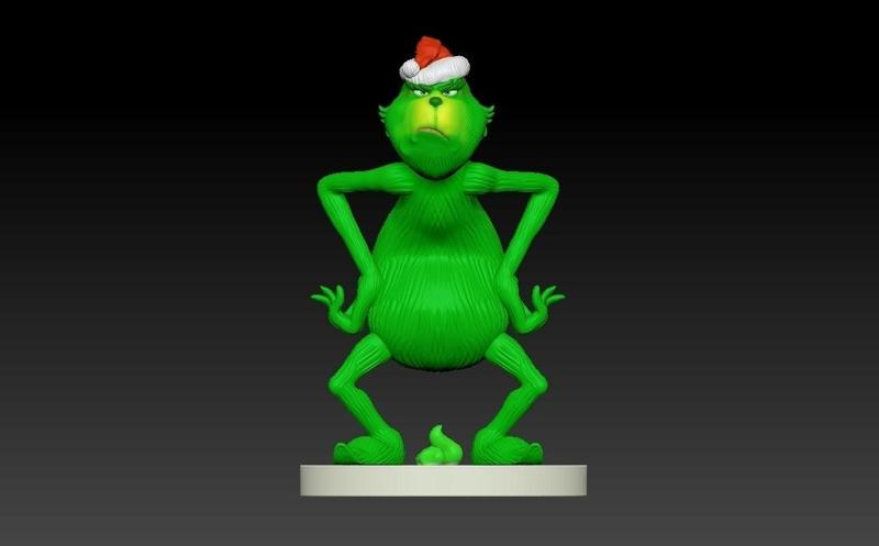 Grinch Caganer (defecator)