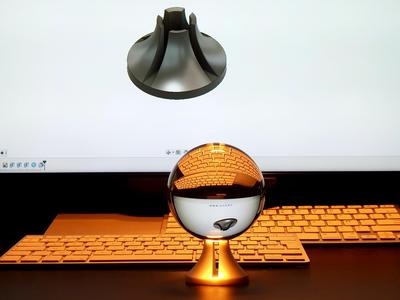 Lensball feet