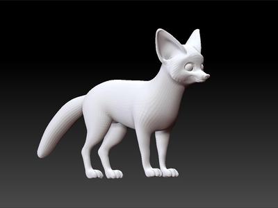 fox - realistic fox