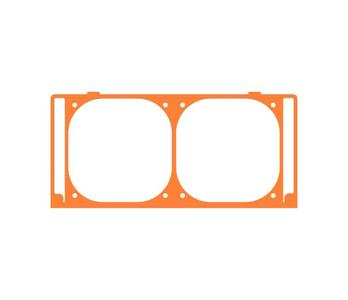 Jonsbo N4 - Slim Front Fan Adaptor & 120x25mm fan version