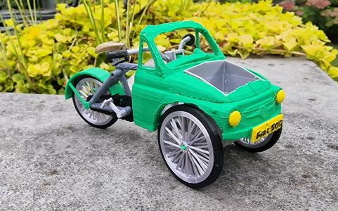 Tricycle Fiat 500 (model2 of 5) Designer Ed van der Heijden.