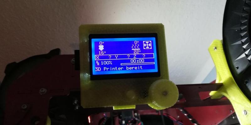 12864 Display Case for Tatara or Anet 3mm gap