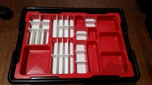 Parametric LEGO Sorting Top Tray (#45499) Dividers