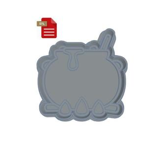 Witch Cauldron Cookie Cutter