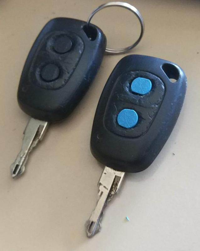 Opel Vivaro Van Key Button