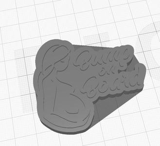 Bump on Board Keychain - JCreateNZ
