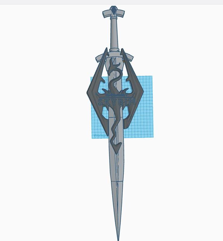 Skyrim Iron Sword Remix