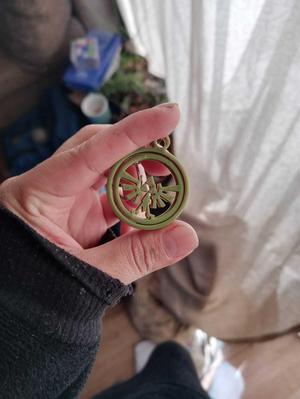 Hyrule swivel key ring