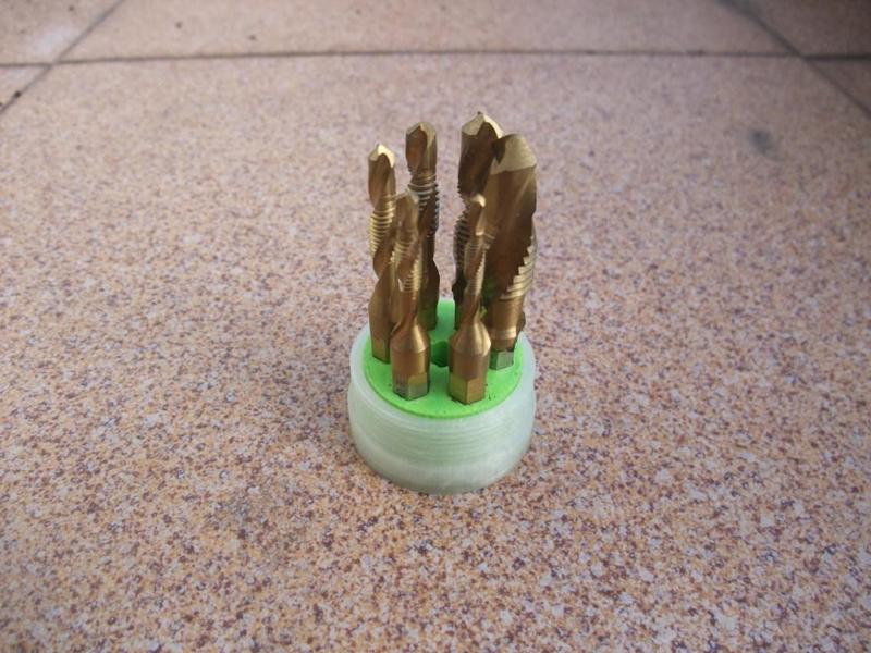 Bit storage case holder organizer