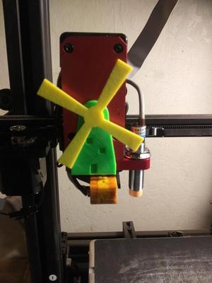 Monoprice Maker Pro Mk.1 Extruder Indicator - Amish Wind Mill