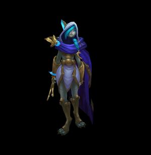 Cosmic Dusk Xayah League of Legends 3D print model